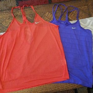 Nike workout tanks